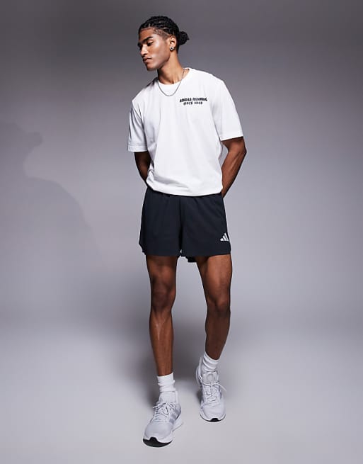 Adidas Running Adi365 Shorts In Black