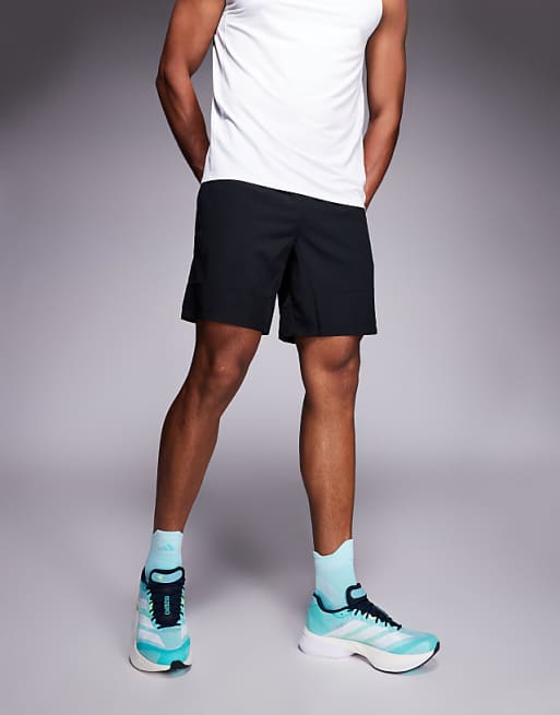 Adidas Running Adizero Boston 13 In Blue And White
