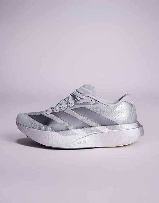 Adidas Running Adizero EVO SL Trainers In Grey
