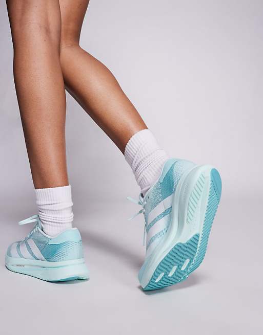 Adidas Running Adizero SL2 Trainers In Mint Blue