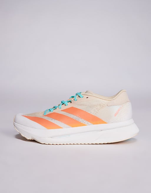 Adidas Running Adizero SL2 Trainers In Orange And Blue