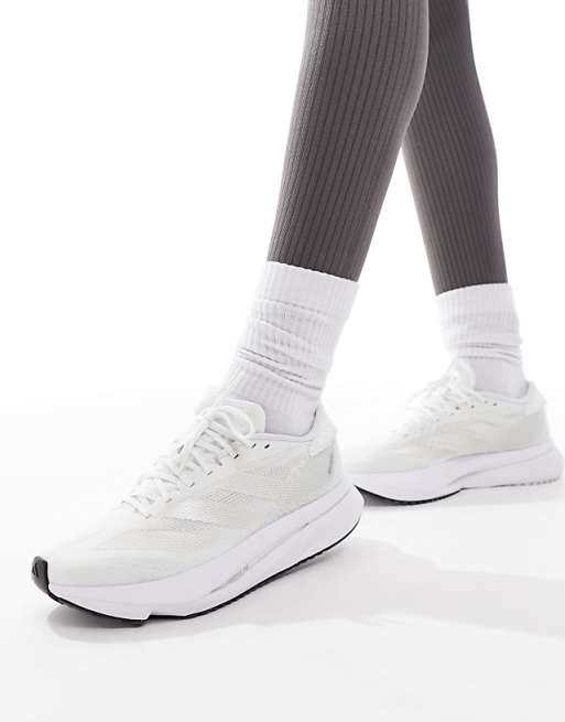 adidas Running Adizero SL2 trainers in white