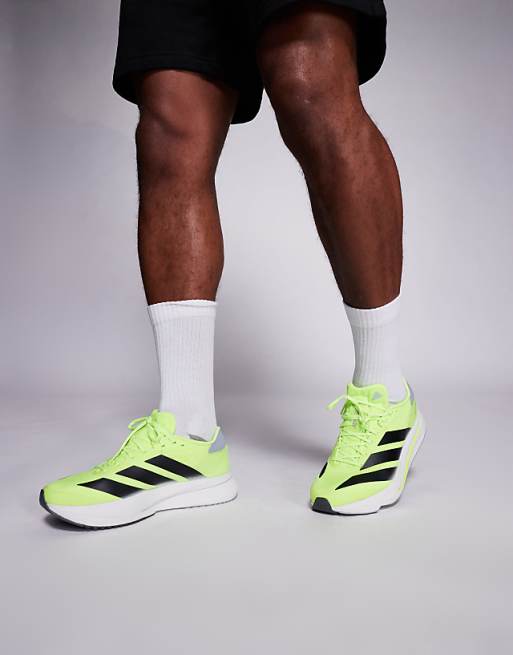 Adidas Running Adizero SL2 Trainers In Yellow And Black