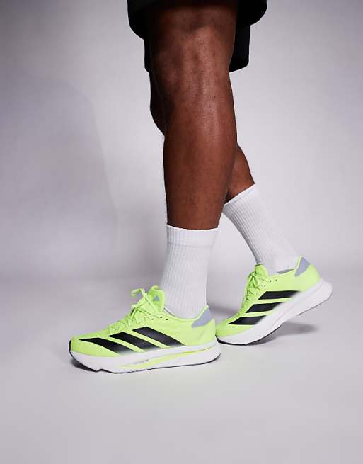 adidas Running Adizero SL2 trainers in yellow and black