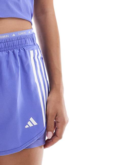 Adidas Running Own The Run Shorts In Blue
