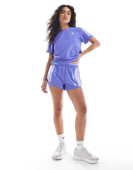 adidas Running Own The Run shorts in blue