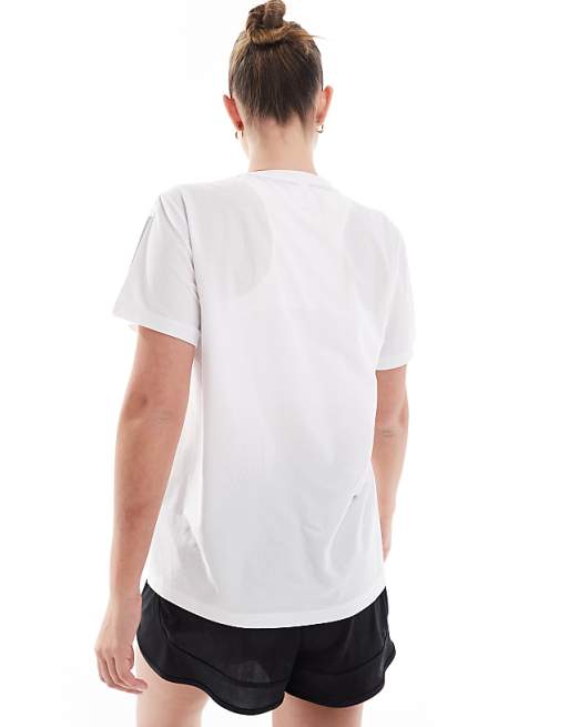 Adidas Running Own The Run T-shirt In White