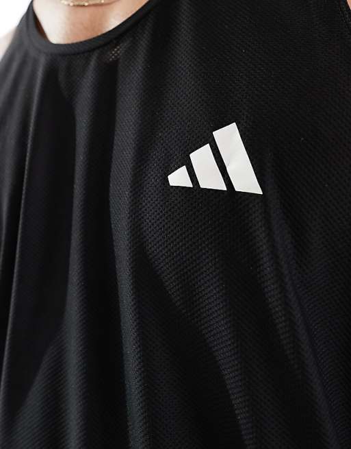 Adidas Running Own The Run Vest In Black