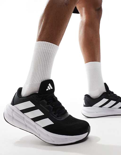 adidas Running Questar 3 trainers in black