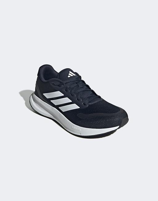 Adidas Running Runfalcon 5 Running Trainers In Navy