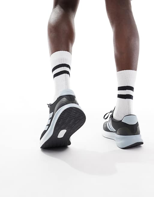 Adidas Running Runfalcon 5 Trainers In Dark Blue