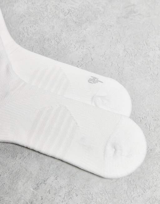 Adidas Running Sock In Bright White