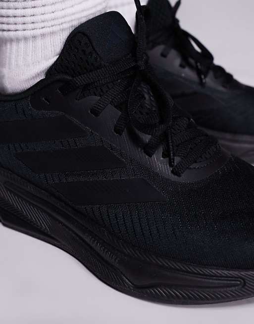 Adidas Running Supernova Ease Trainers In Black