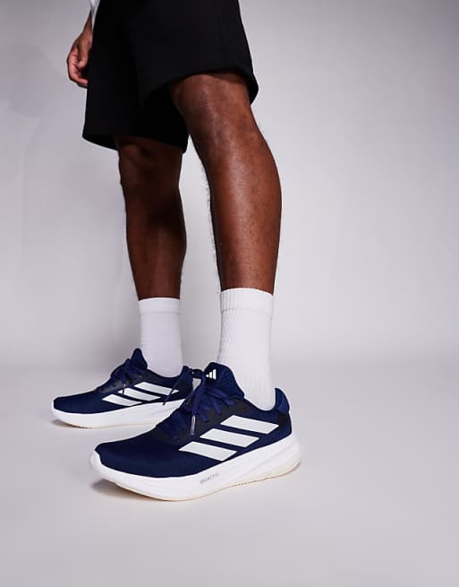 adidas Running Supernova Ease trainers in navy and grey