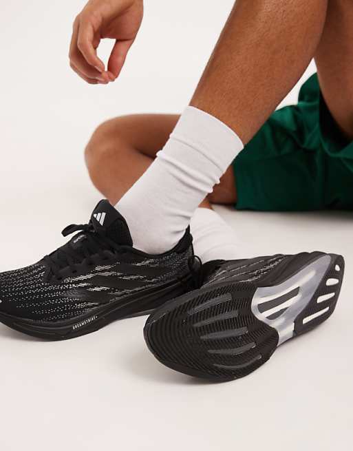 adidas Running Supernova Rise 2 trainers in black