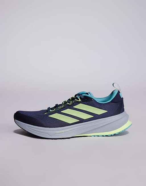 Adidas Running Supernova Rise ATR In Blue Grey And Yellow