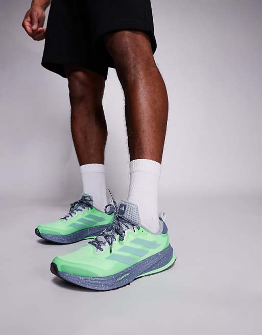 adidas Running Supernova Rise ATR in lime and silver