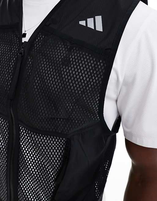 Adidas Running Ultimate Pocket Vest In Multi