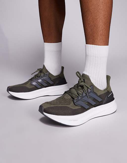 adidas Running Ultraboost 5 trainers in khaki and black