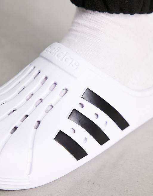 Adidas Sportswear Adilette Clog In White