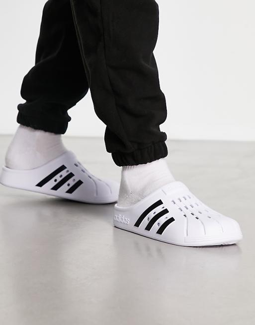 Adidas Sportswear Adilette Clog In White