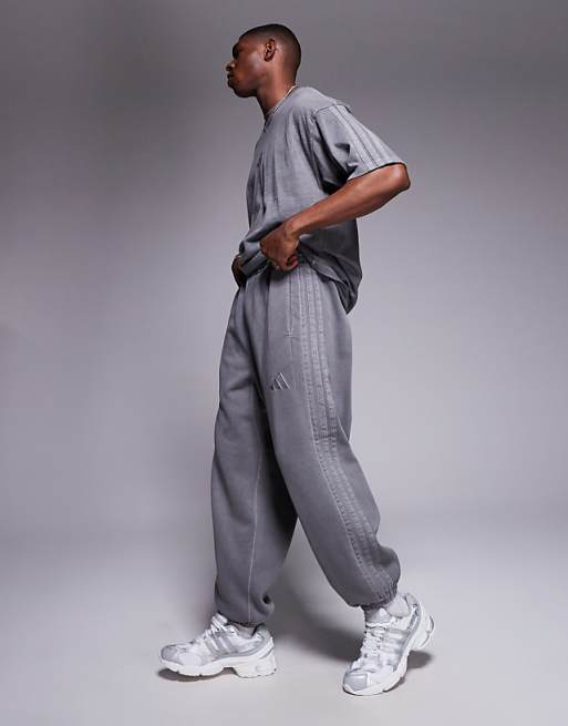 adidas Sportswear joggers in washed black