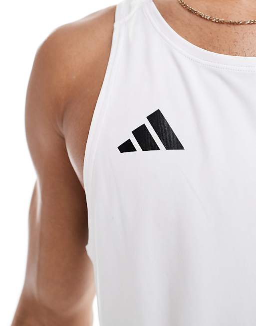 Adidas Tennis Pro Tank Top In White