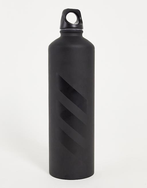 Adidas Training 0.75l Metal Water Bottle In Black