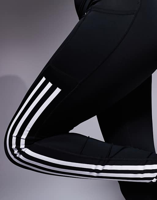 Adidas Training All Gym Leggings With Phone Pocket In Black