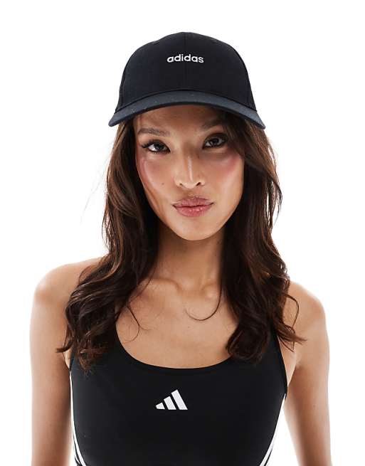 adidas Training baseball cap in black