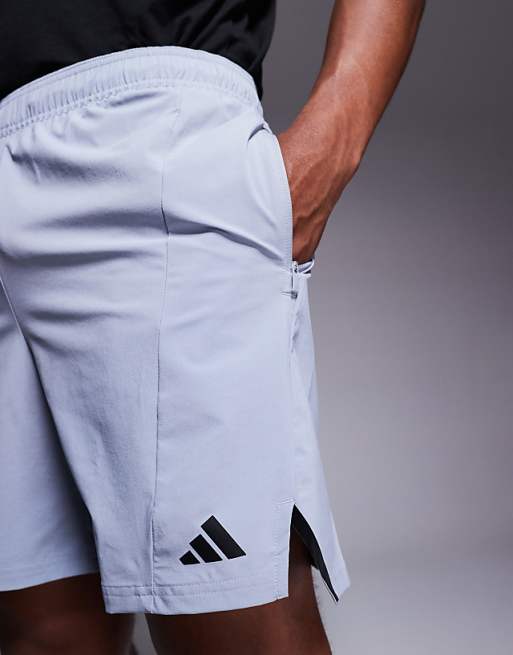 Adidas Training D4T Knit Shorts In Grey