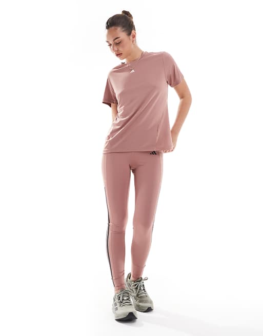 Adidas Training D4T T-shirt In Clay