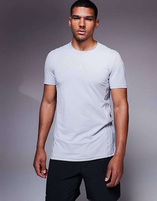 adidas Training D4T t-shirt in grey