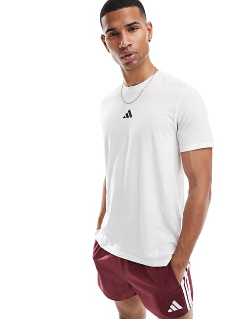 adidas Training D4T t-shirt in white