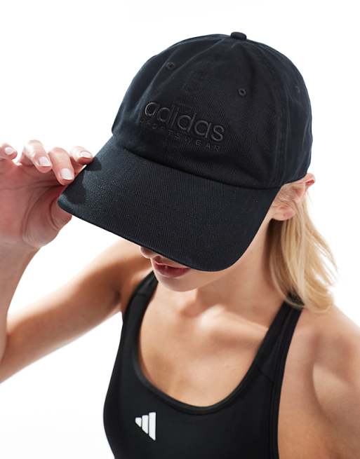 adidas Training dad cap in black