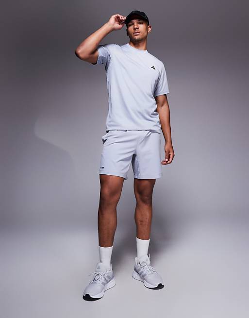 Adidas Training Essentials Base T-shirt In Grey