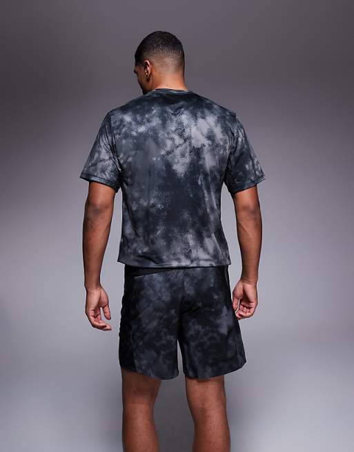 Adidas Training Essentials Shorts With Grey And Black Print
