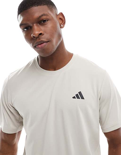 Adidas Training Essentials T-shirt In Stone
