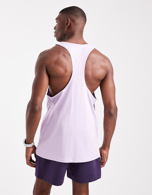 Adidas Training Power Stringer In Powder Plum