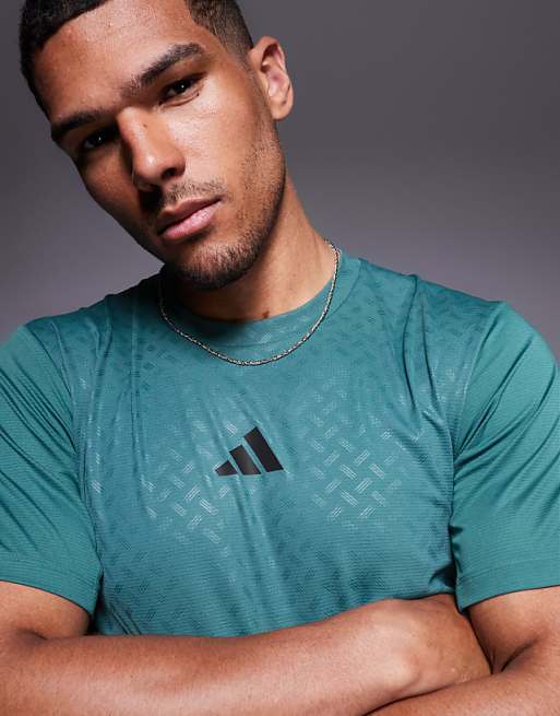 Adidas Training Power T-shirt In Teal