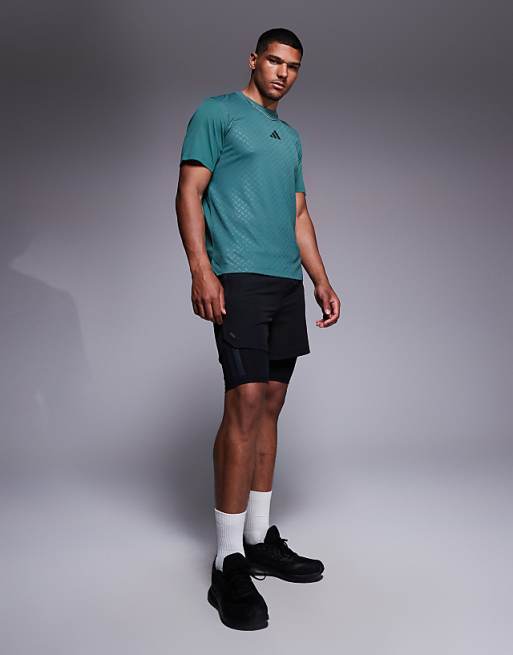 Adidas Training Power T-shirt In Teal