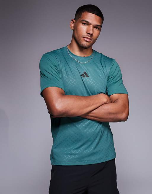adidas Training Power t-shirt in teal