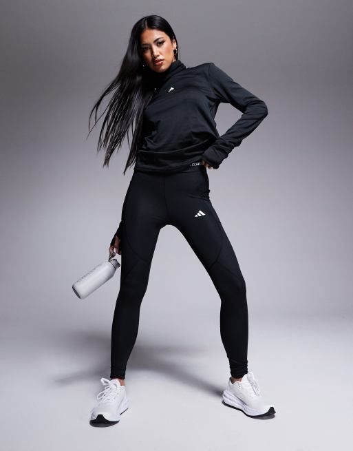 Adidas Training Tech-fit Set In Black