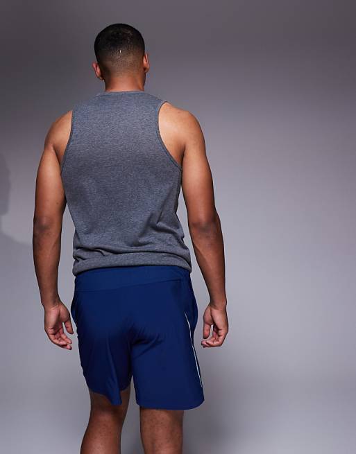 Adidas Training Tech Shorts In Navy