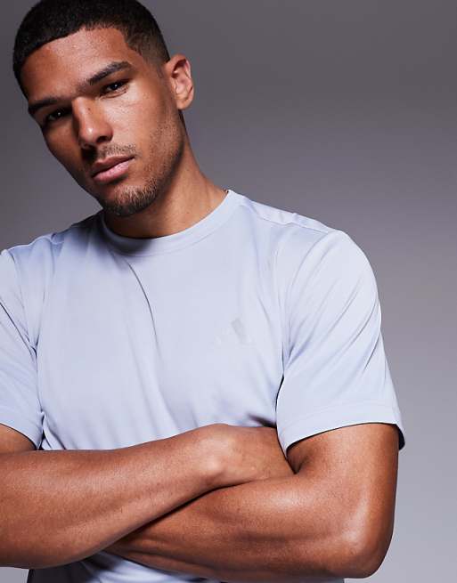 Adidas Training Tech T-shirt In Grey