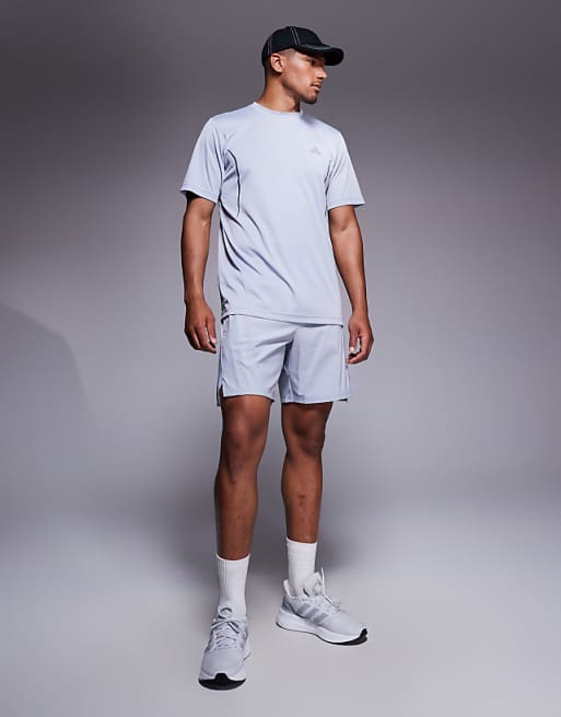 Adidas Training Tech T-shirt In Grey