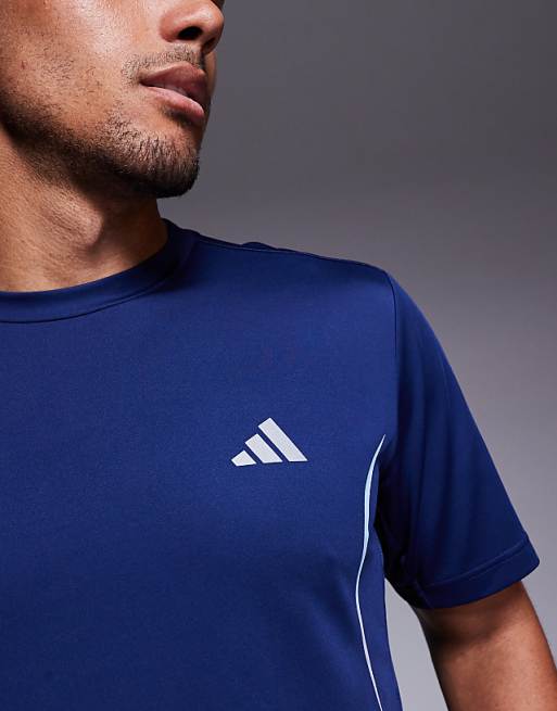 Adidas Training Tech T-shirt In Navy