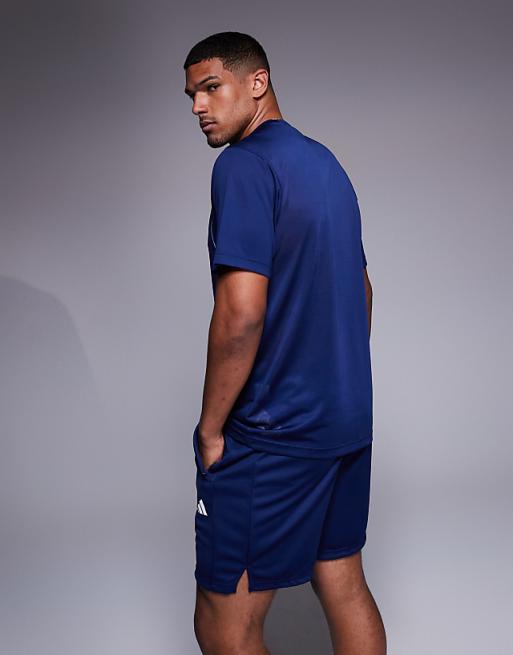 Adidas Training Tech T-shirt In Navy