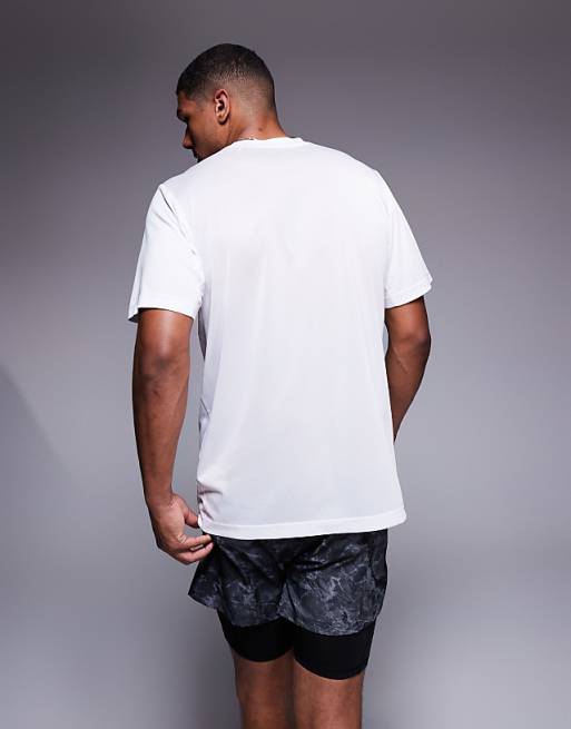 Adidas Training Tech T-shirt In White