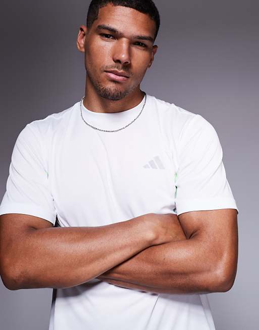Adidas Training Tech T-shirt In White